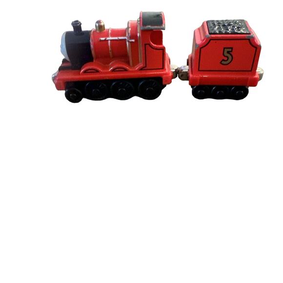 James - Thomas The Tank Engine & Friends Wooden Railway Magnet Trains - Picture 1 of 6